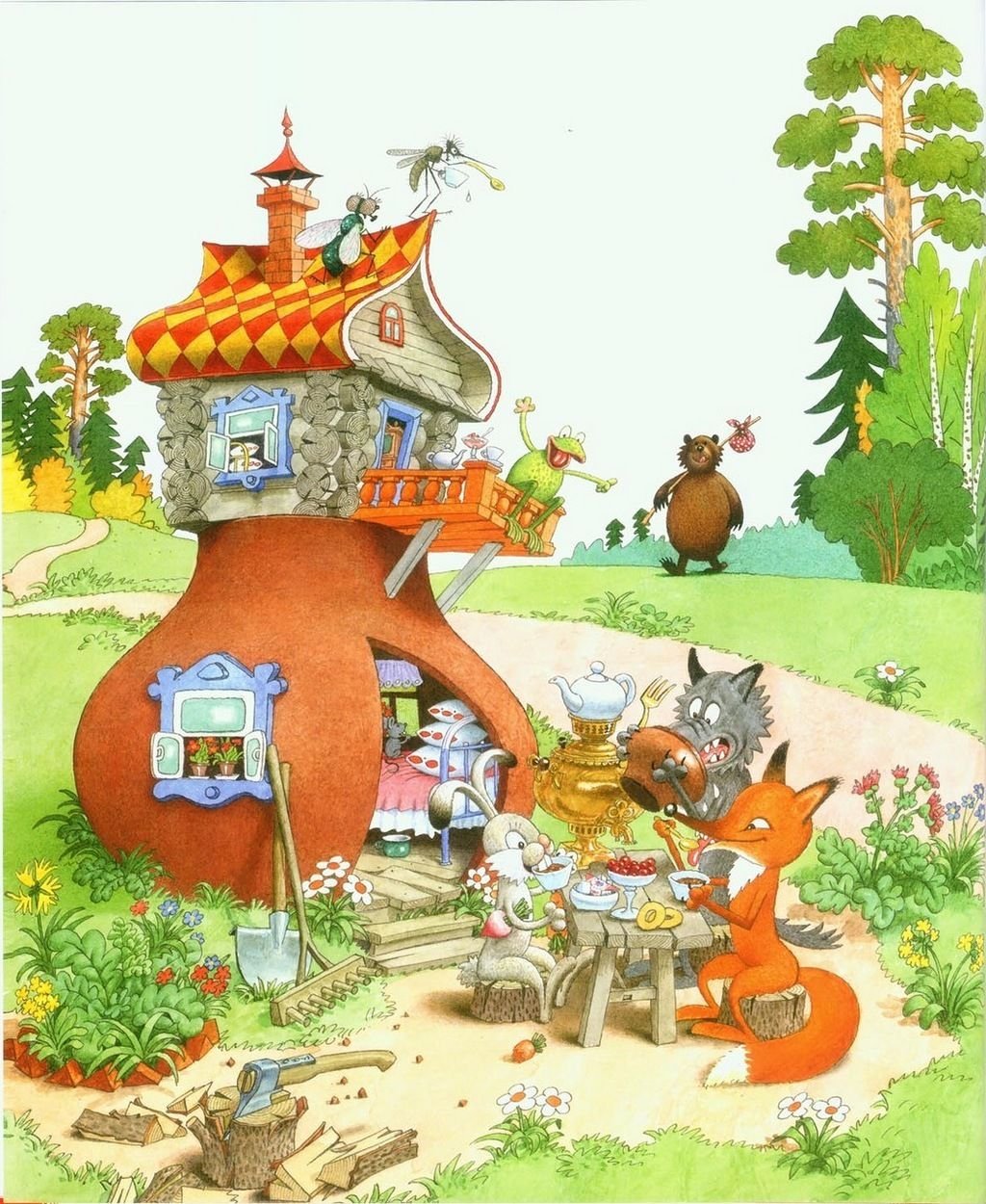 «Терем-Теремок» (русская народная сказка)