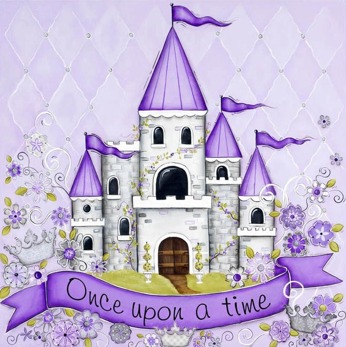 Замок принцессы эскиз