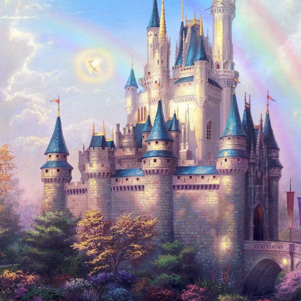 Королевство волшебных фей зимний дворец Дисней