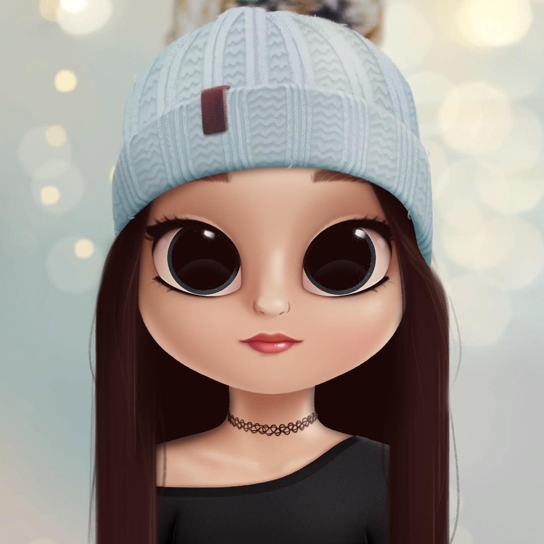 Розовый котенок арт