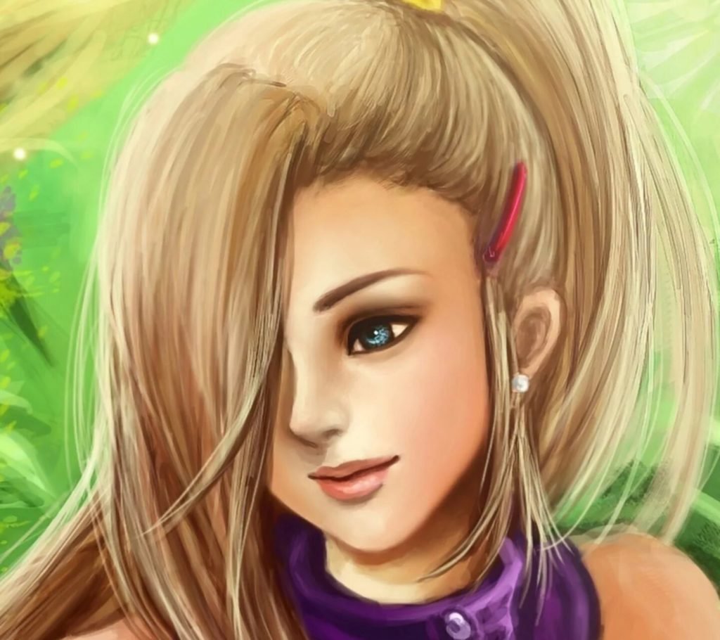 Девушка рисунок