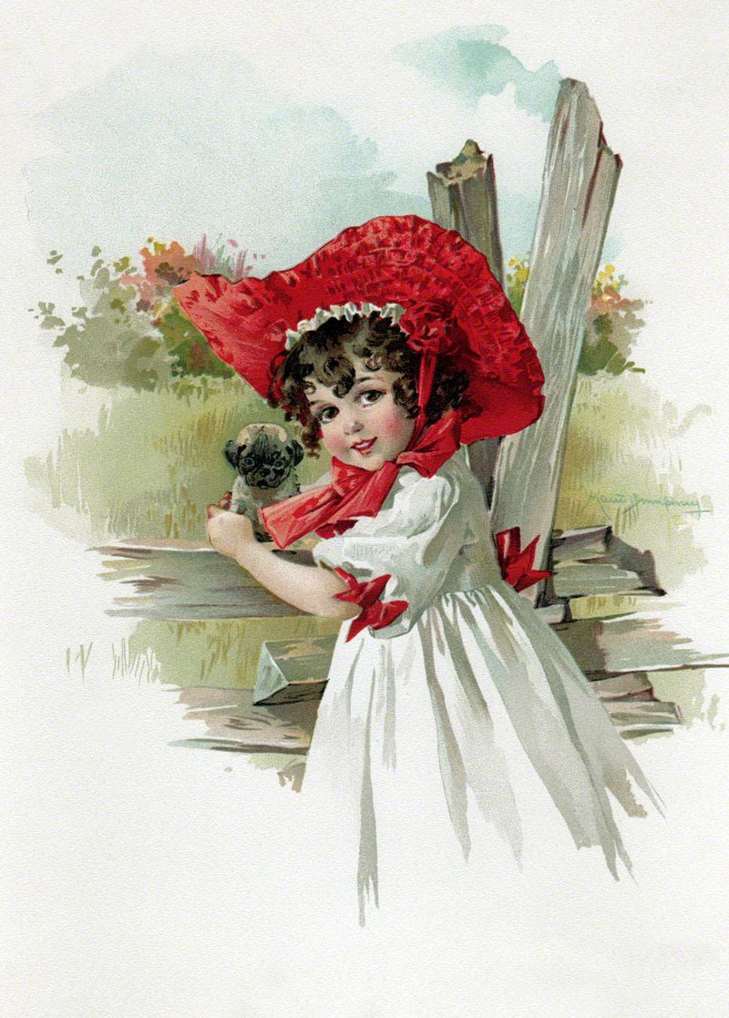 Художница Maud Humphrey Bogart