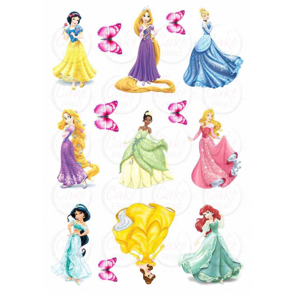 Топперы принцессы Диснея
