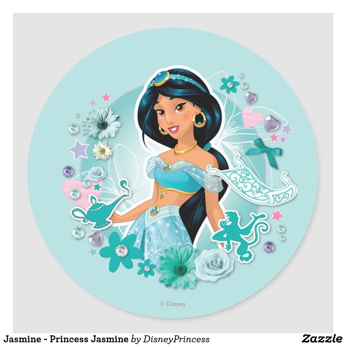 Принцессы Диснея кабошон Дисней