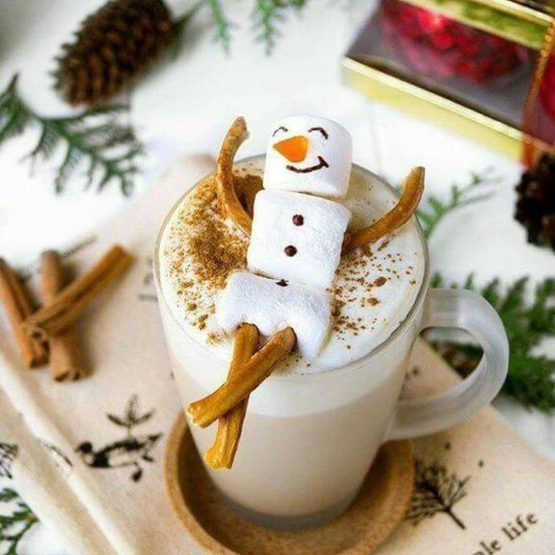 Доброе зимнее утро с кофе