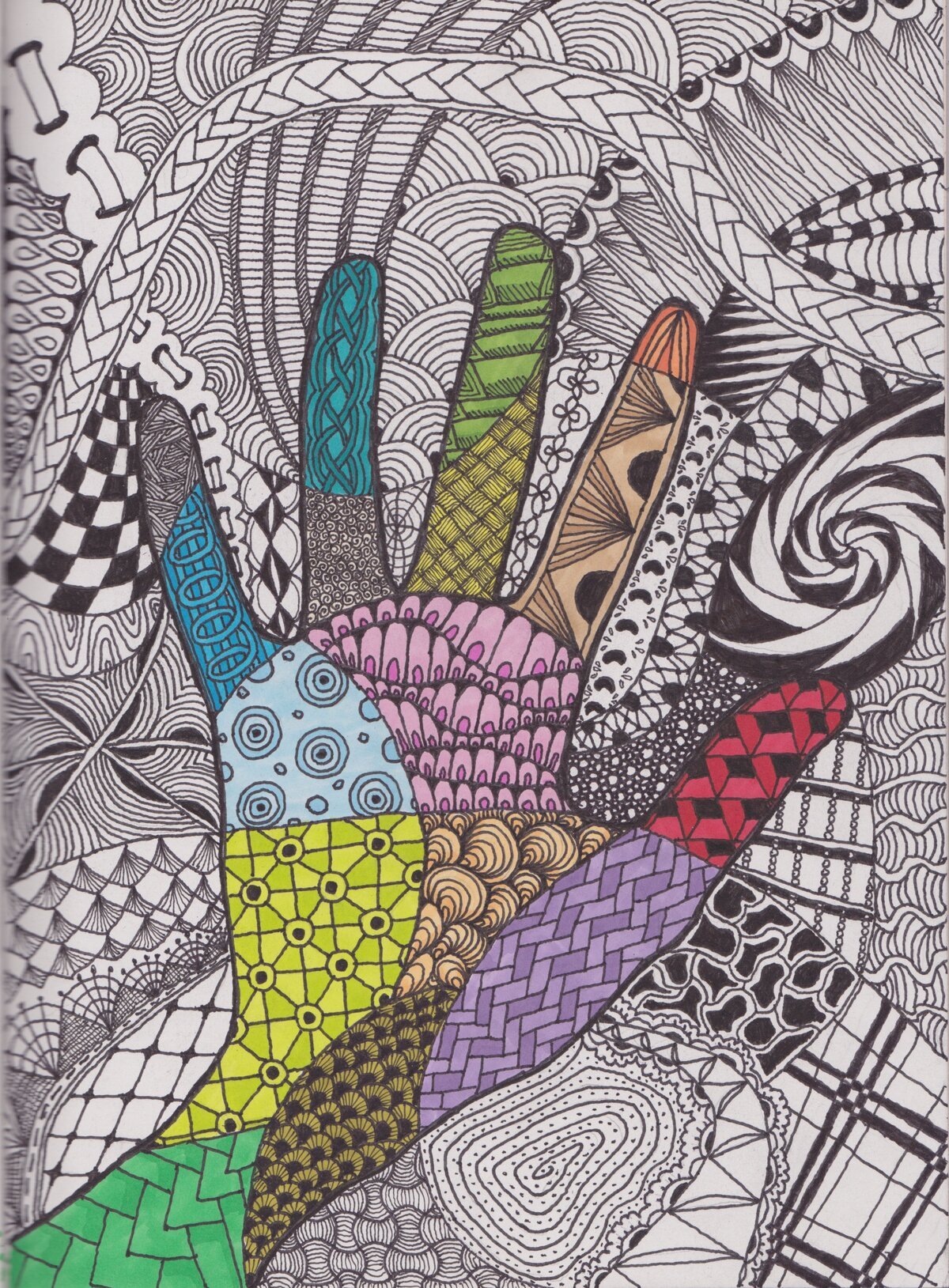 Дудлинг и Зентангл