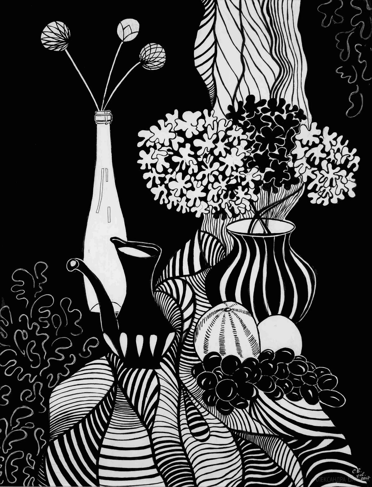 Монокомпозиция натюрморт