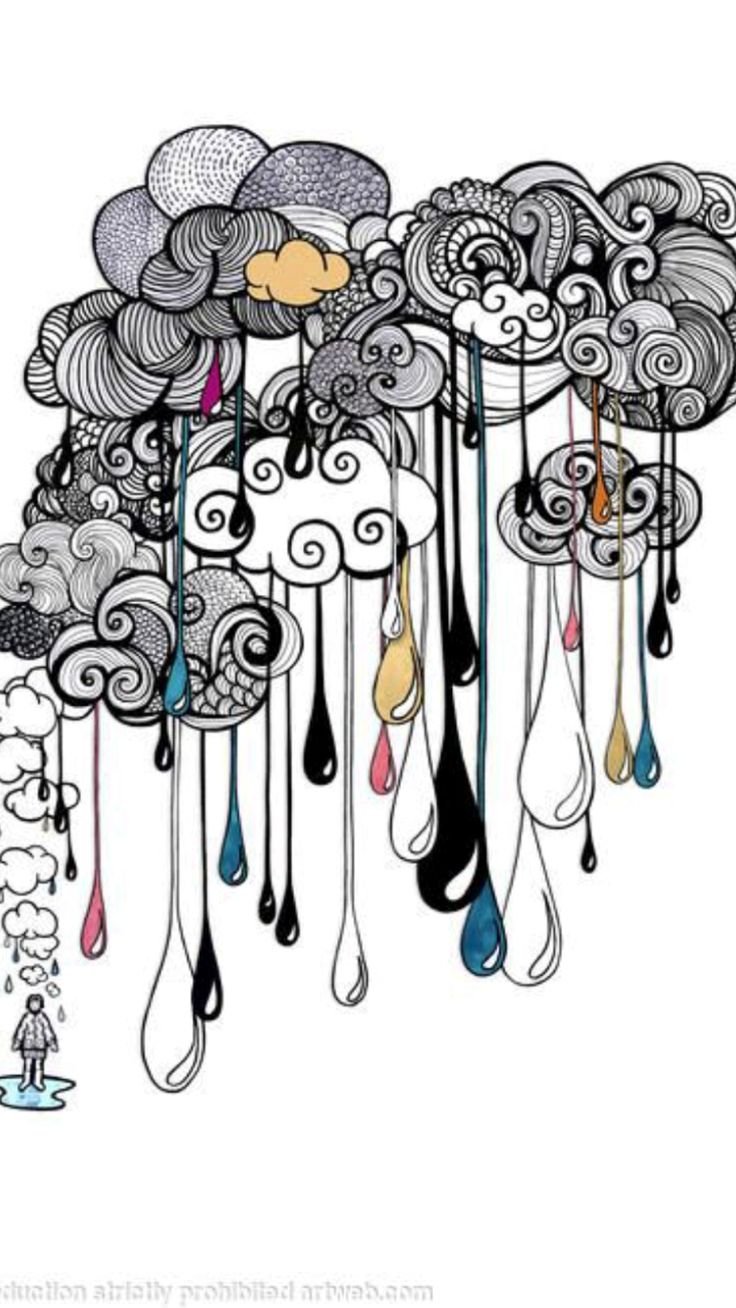 Стиль рисования дудлинг