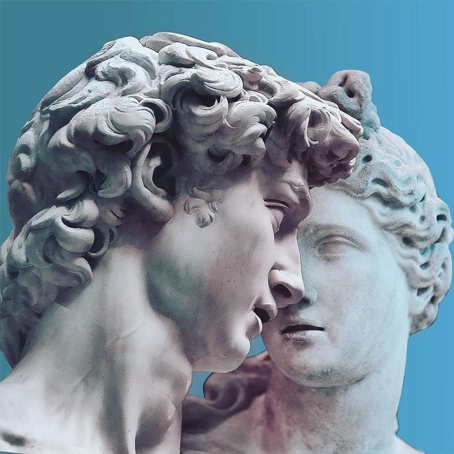 Античные статуи древней Греции