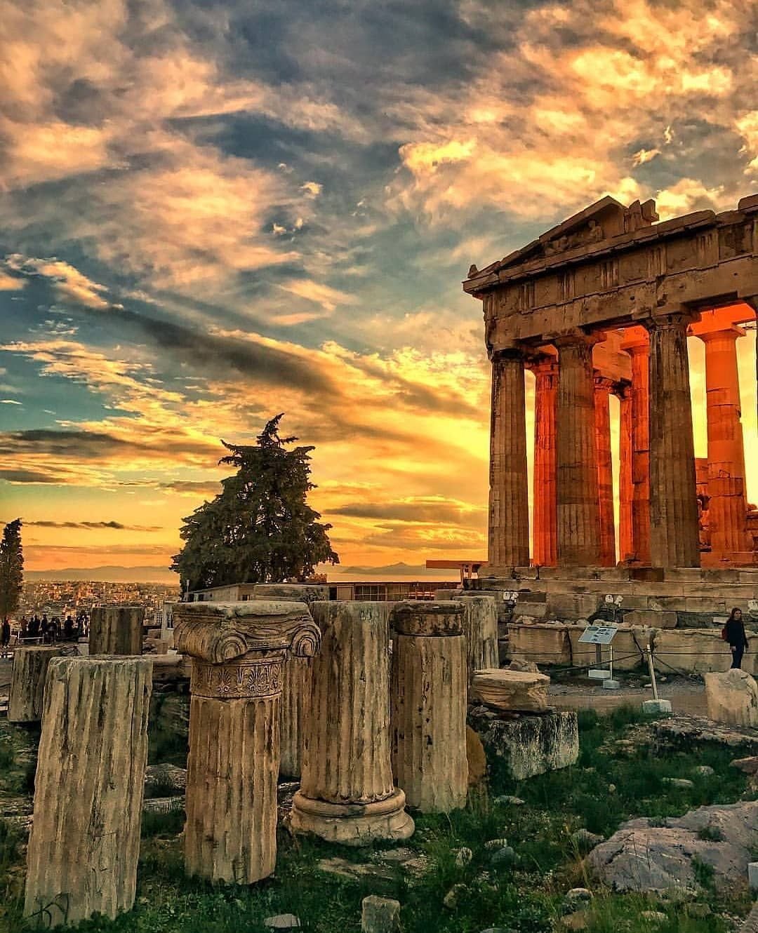 Акрополь в древней Греции