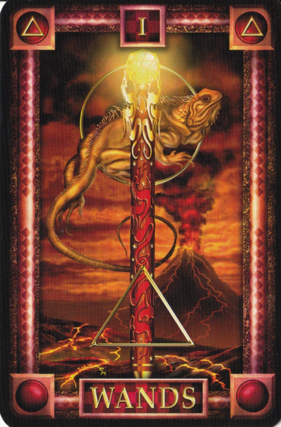 Таро Уэйта семь жезлов