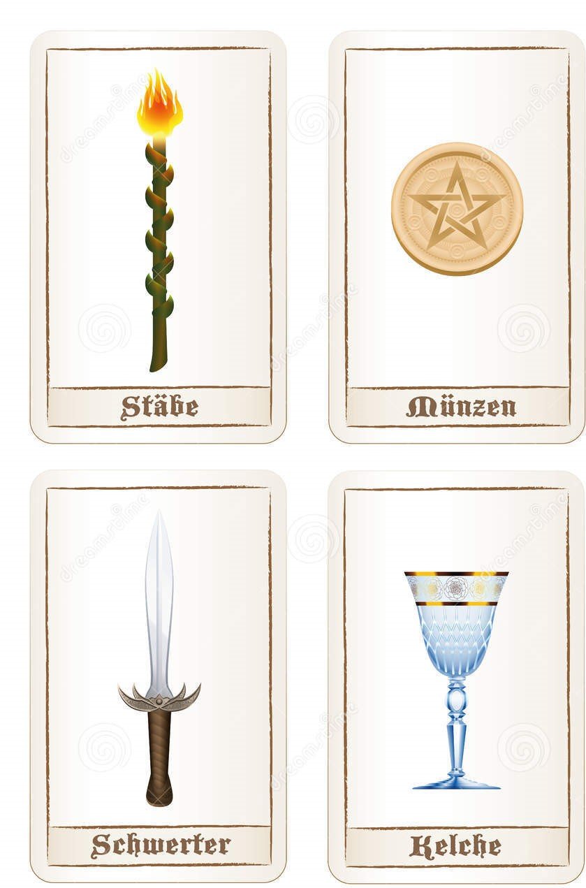 8 Посохов Таро