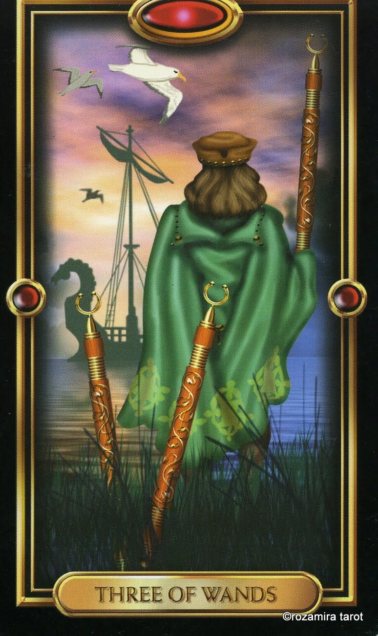 Карта Таро туз жезлов