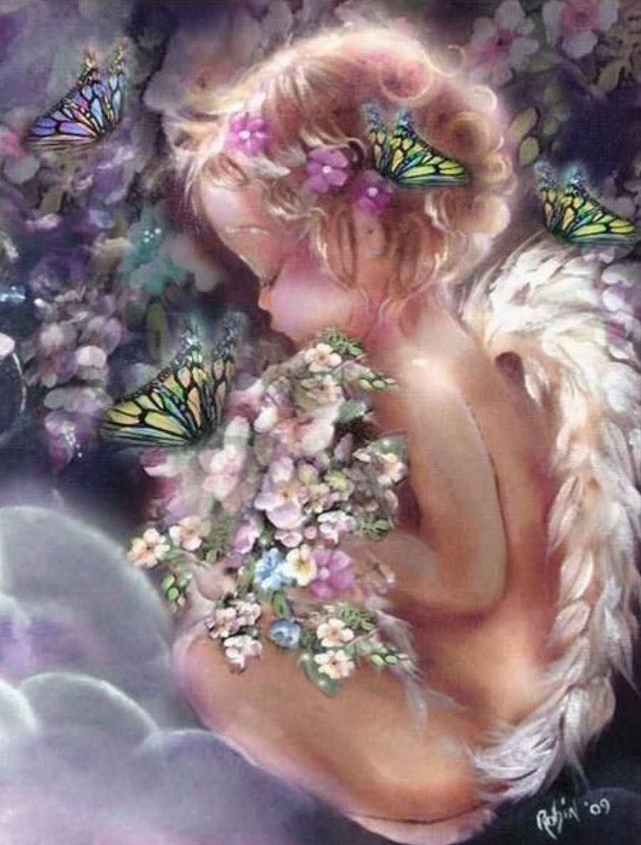 Доброе утро Ангелочек цветы