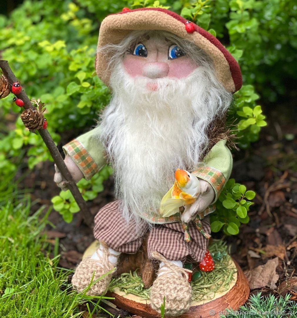 Лесовичок зимой картинка для детей