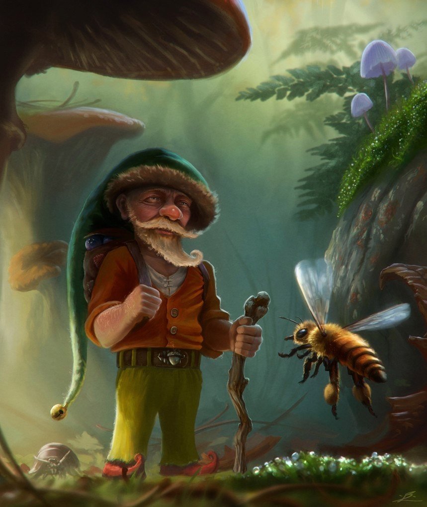 Старичок лесовичок картинки