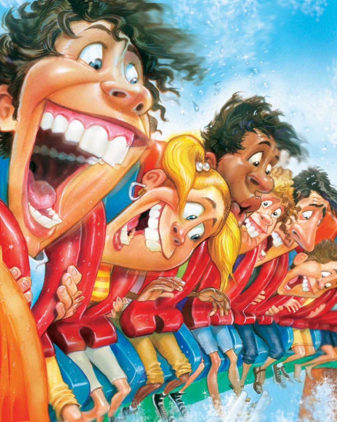 Три девицы смешные