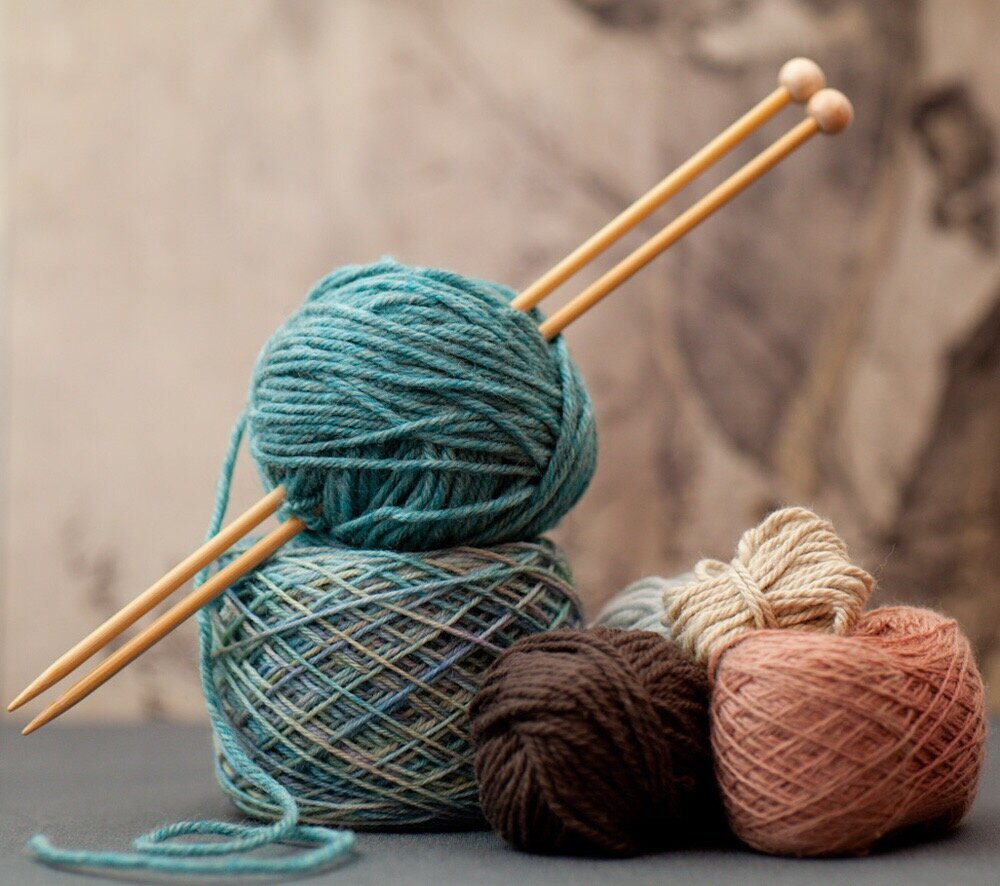 Пряжа для вязания спицами