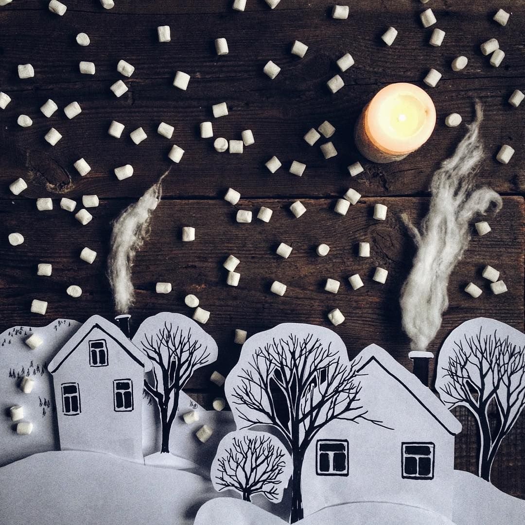 Зима творчество