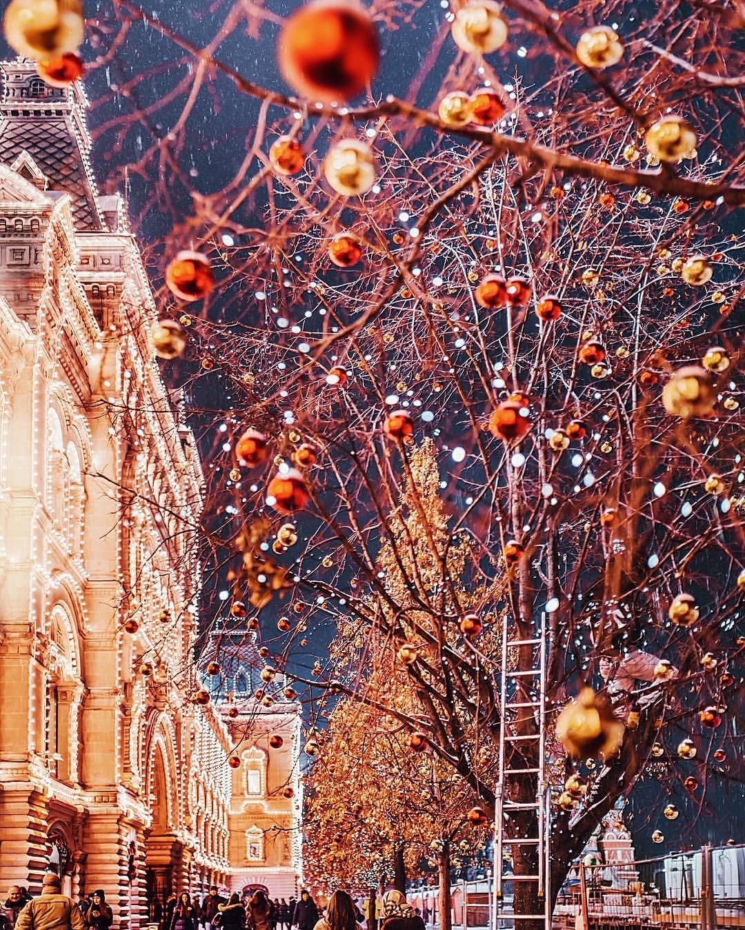 Новогодняя Москва Кристины Макеевой