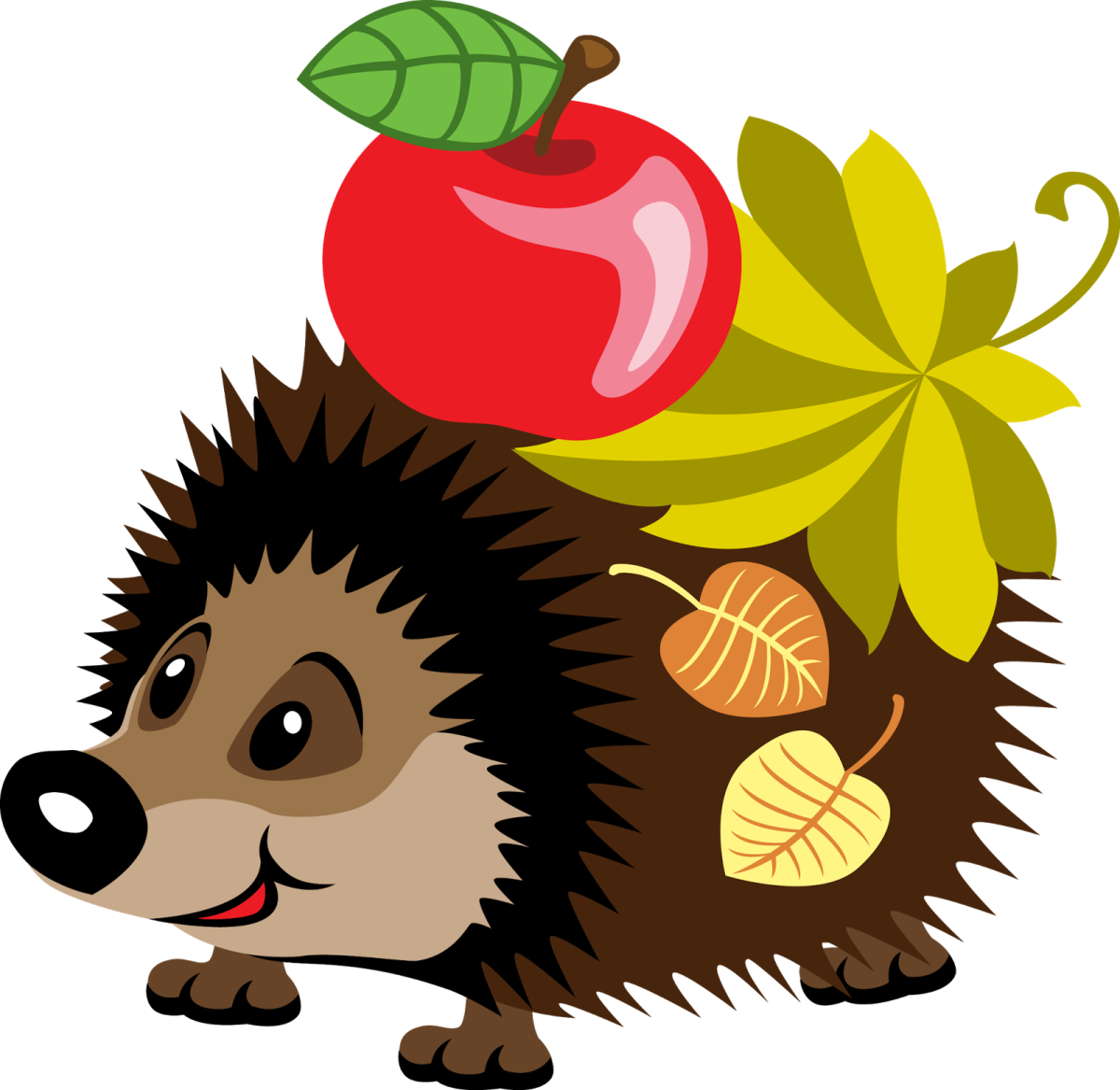 Маленький серый колючий