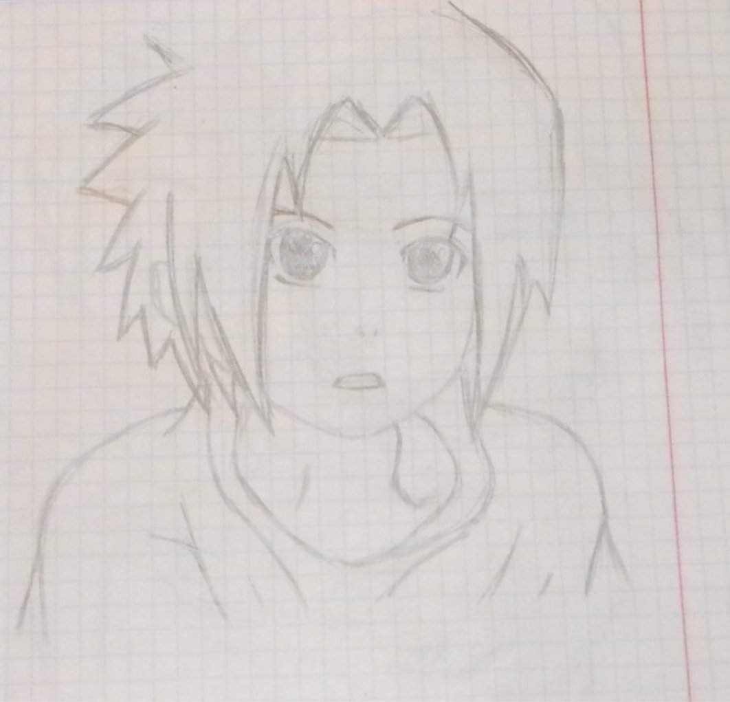 Наруто рисунок карандашом