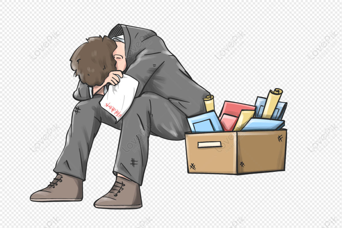 Безработный иллюстрация