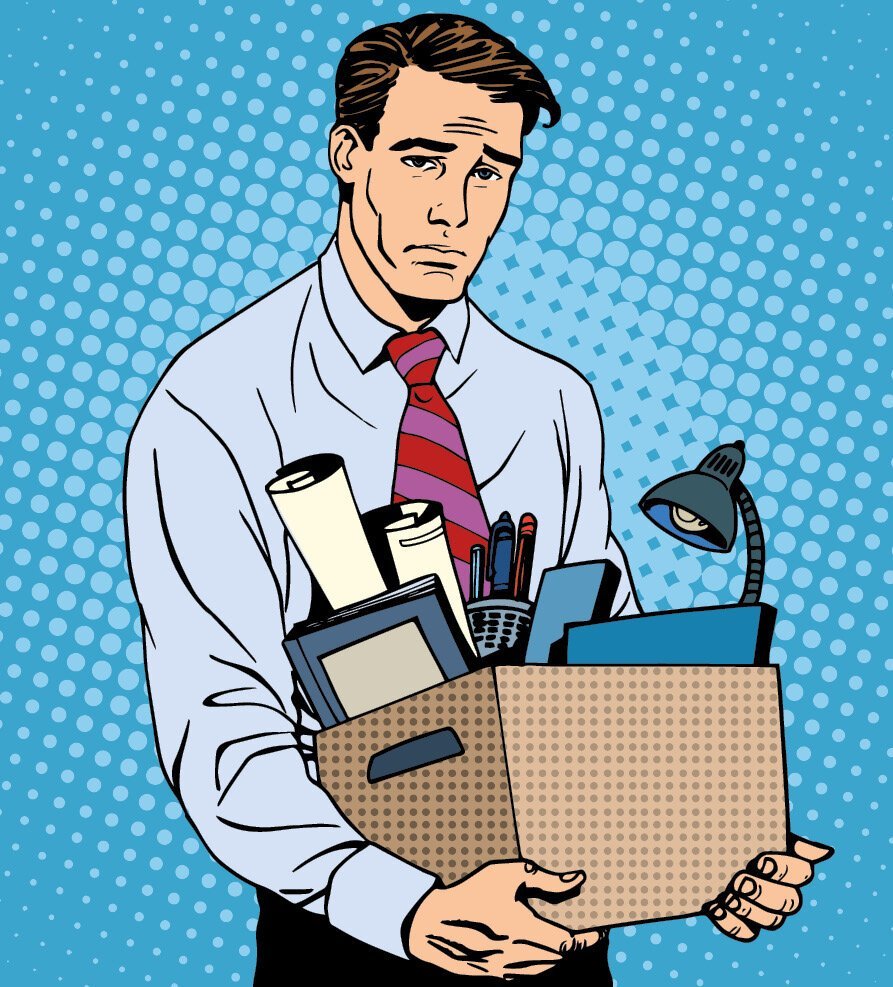 Безработица иллюстрации