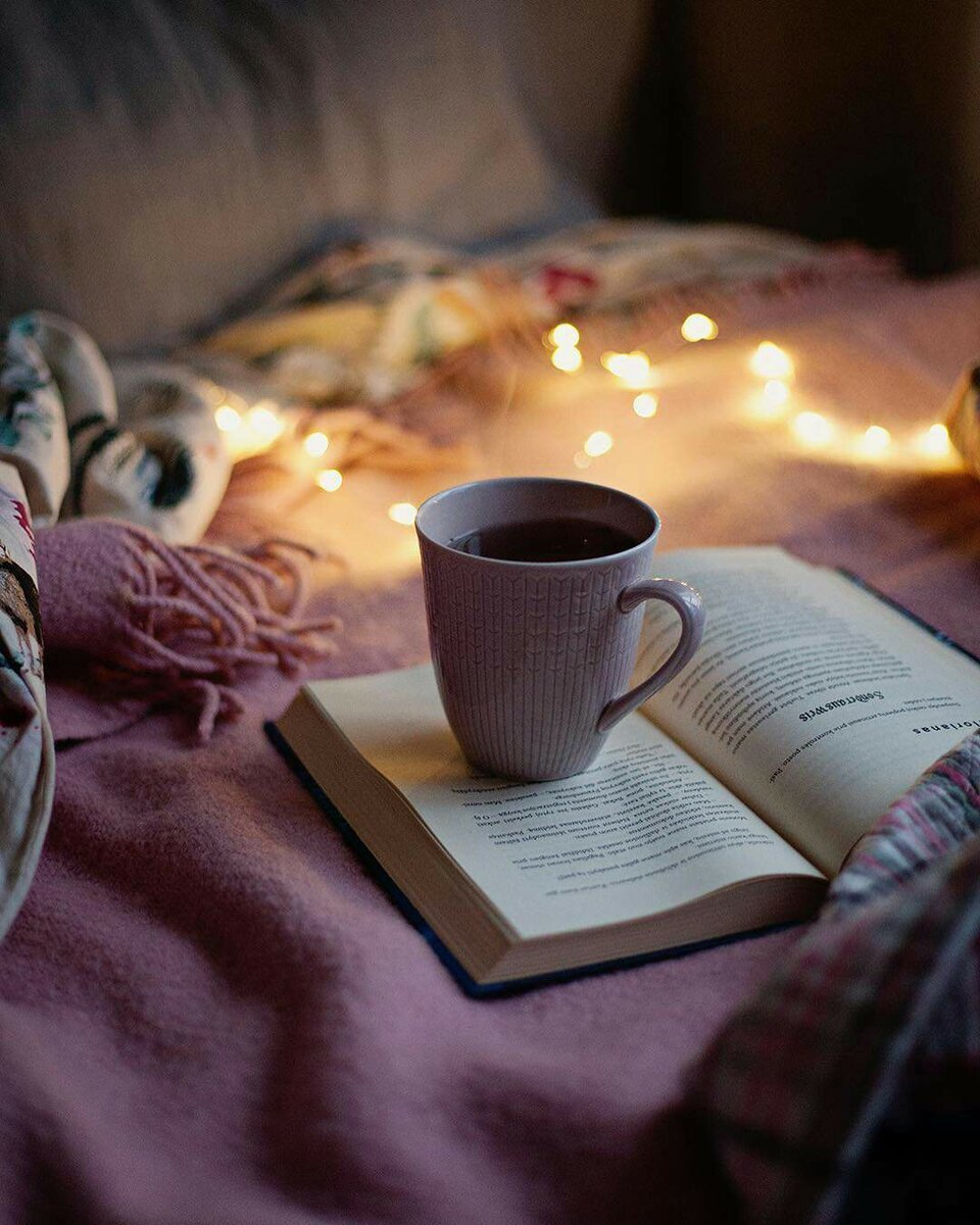 Уютный вечер с книгой