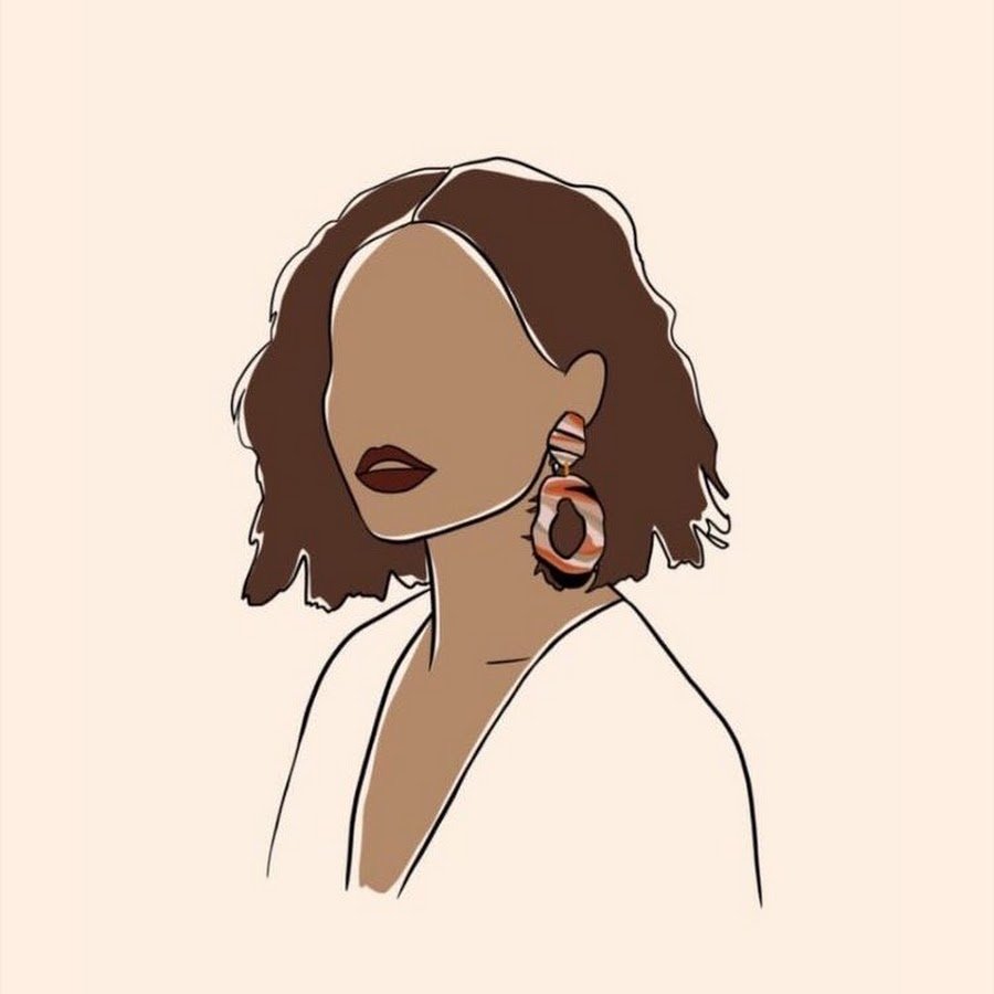 Девочка с каре карандашом