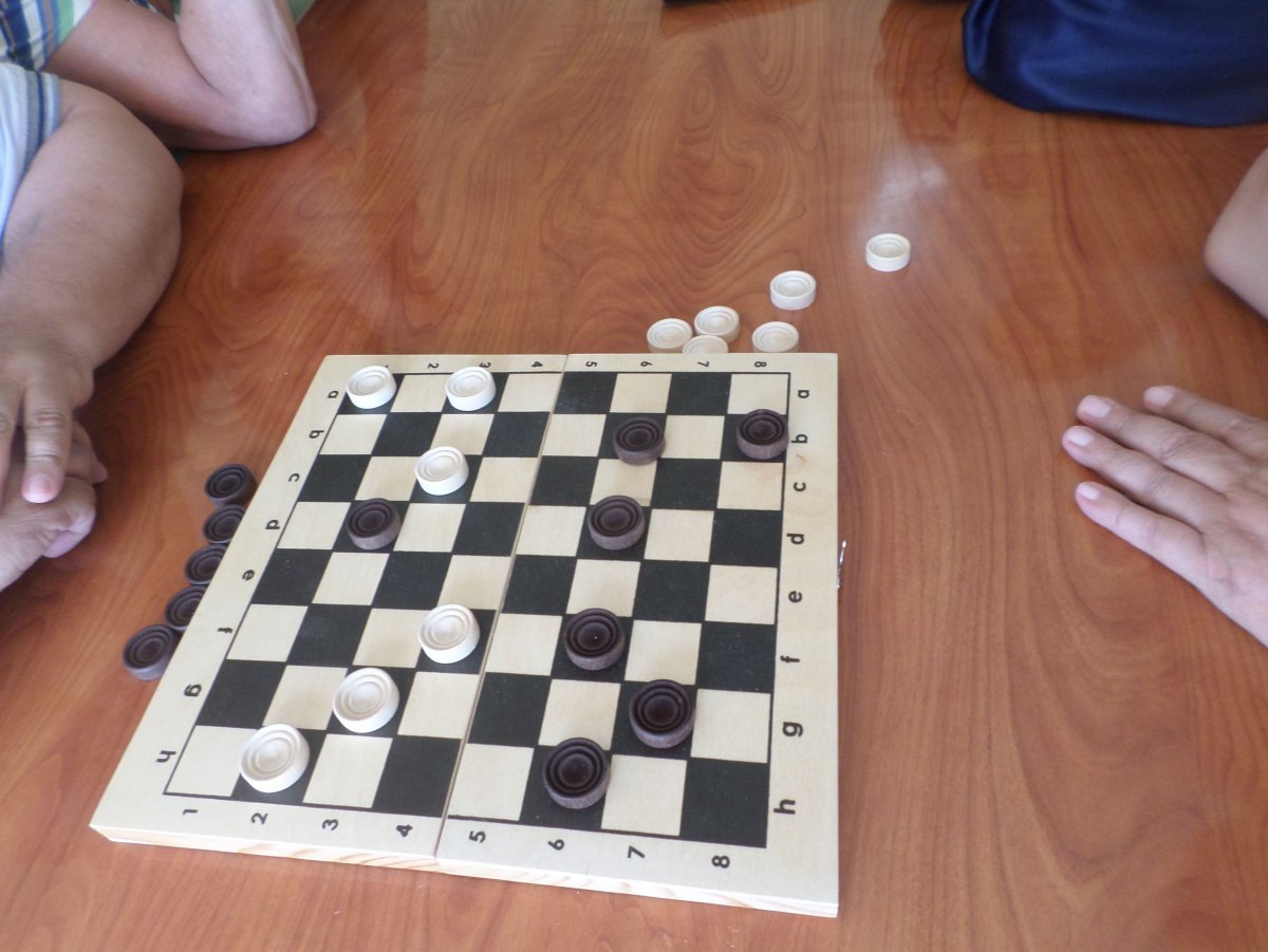 Шахматная доска макет