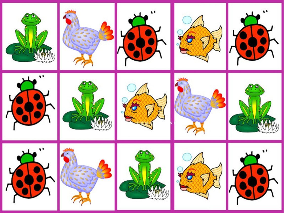 Карточки для развития