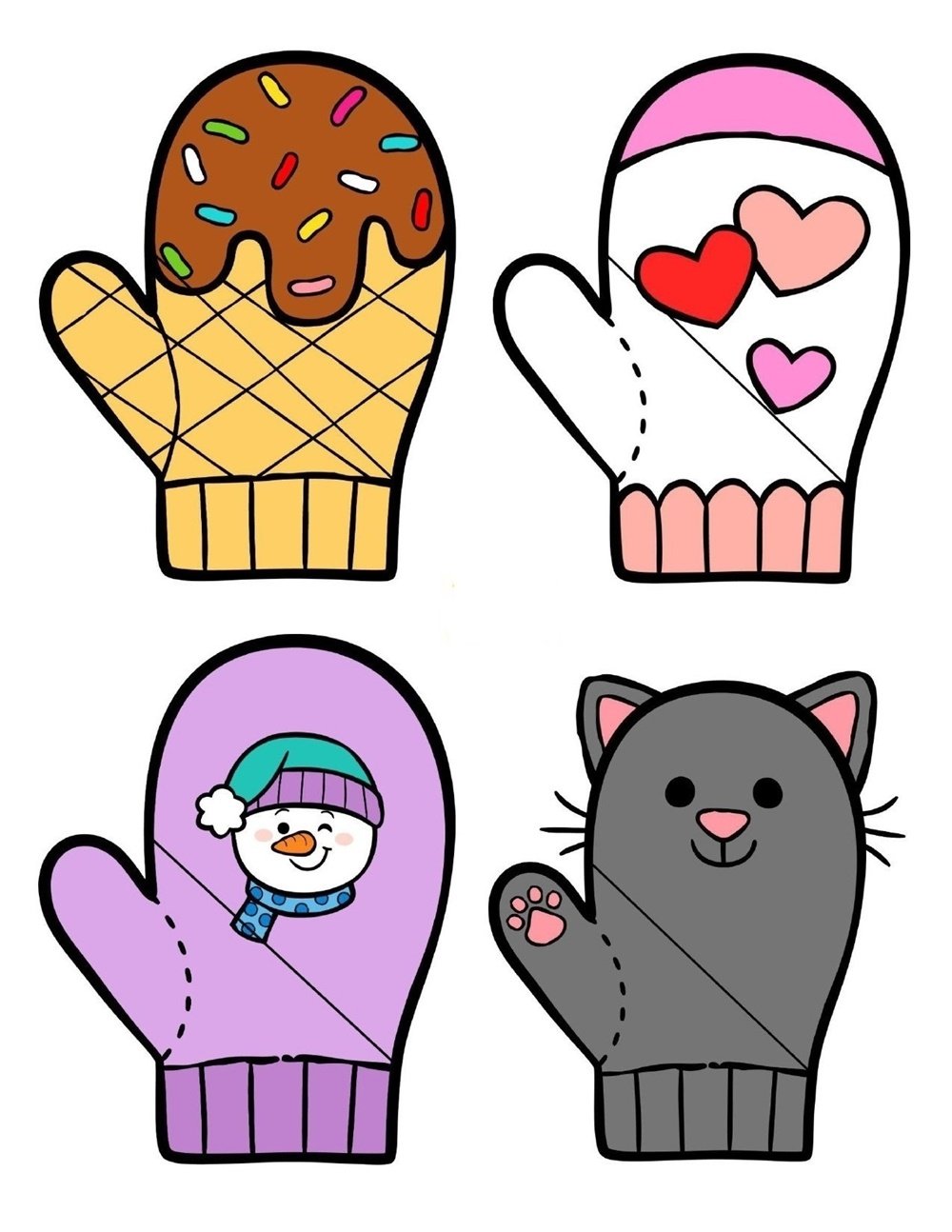 Большой, средний, маленький