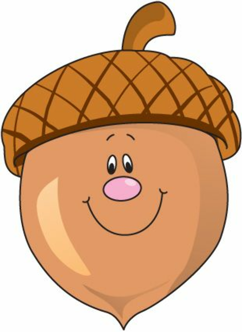 Желудь мультяшный