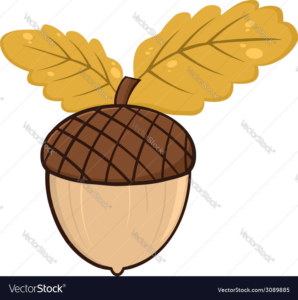 Аппликации веселый Желудь для детей