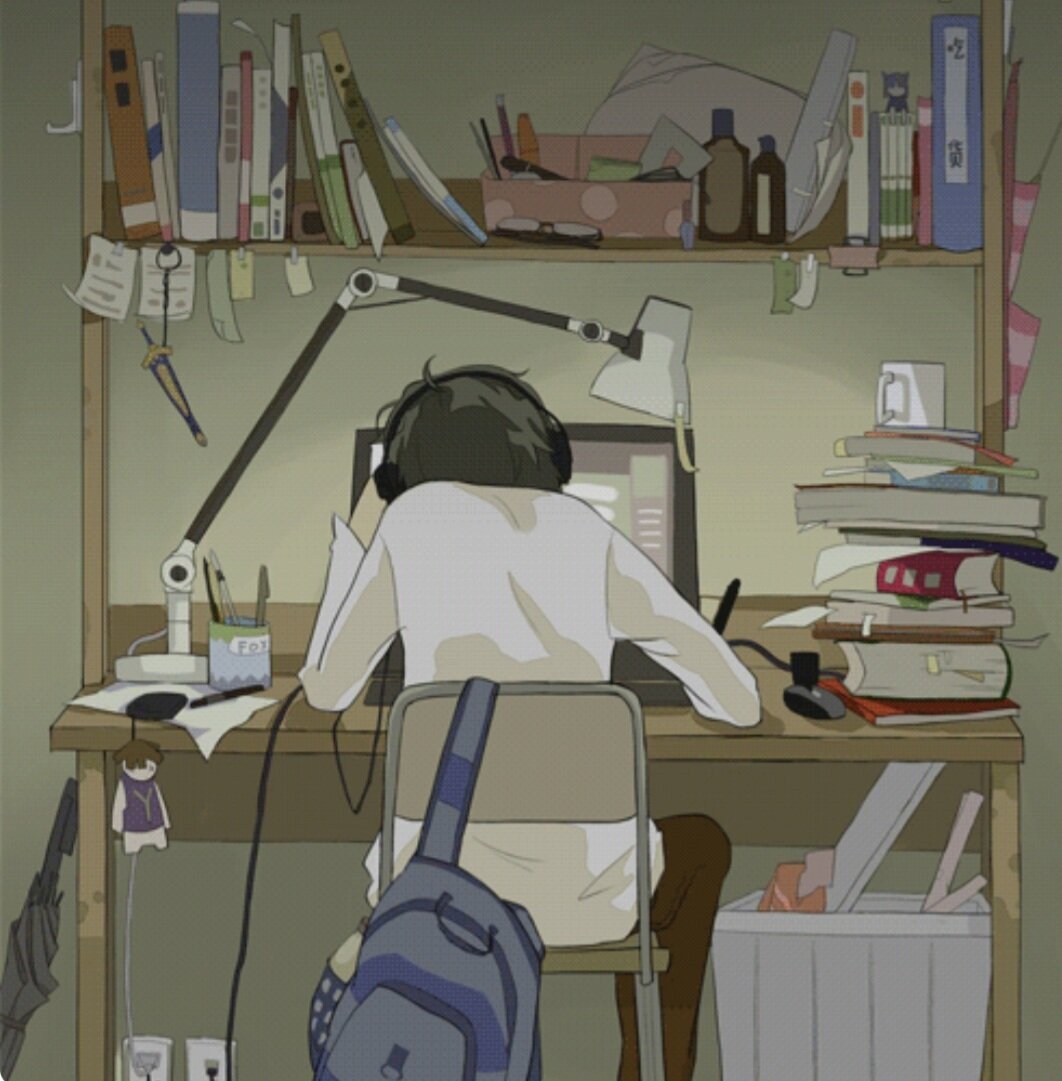 Парень художник арт