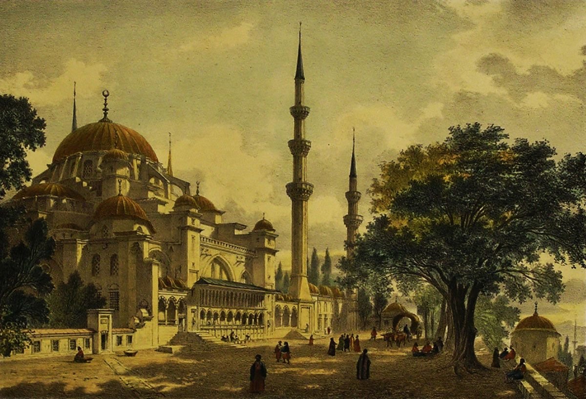 Осман мечеть Османская Империя вектор