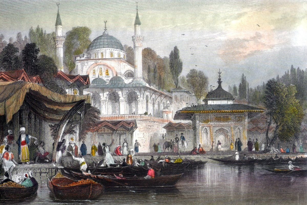 Меллинг Гравюры Стамбула