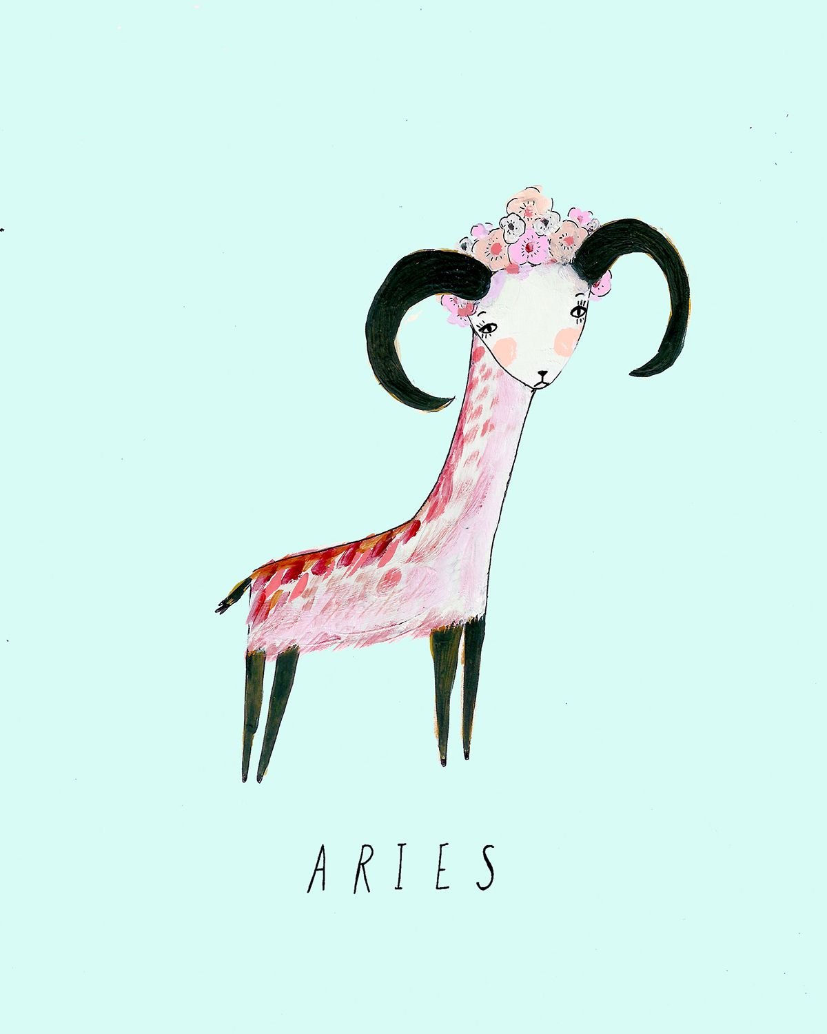 Открытка Овен