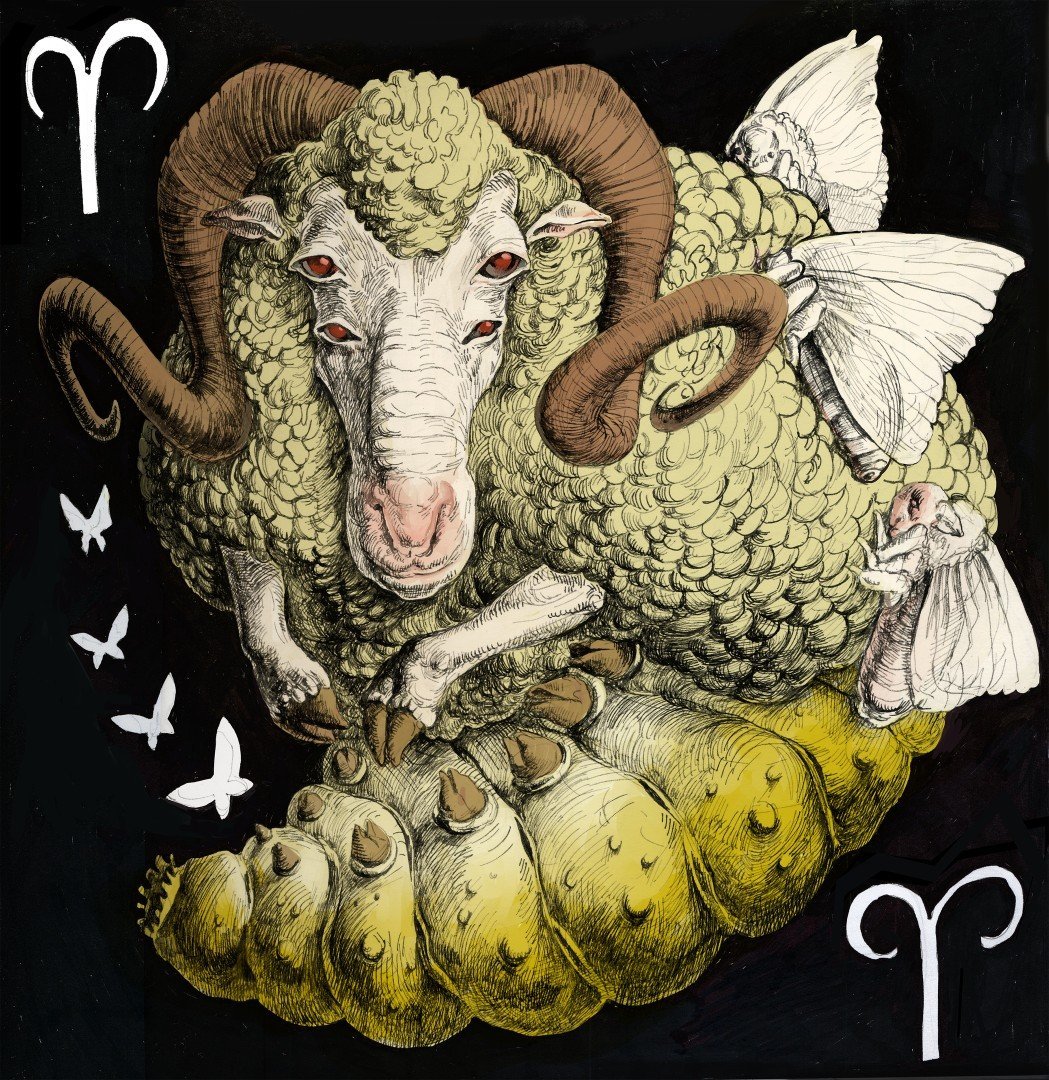 Овен картина