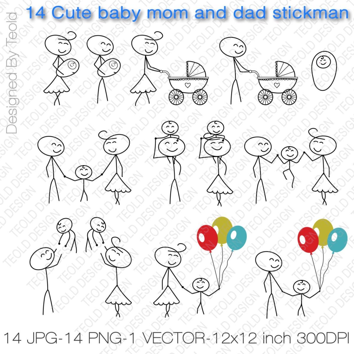 Человечек нарисованный карандашом