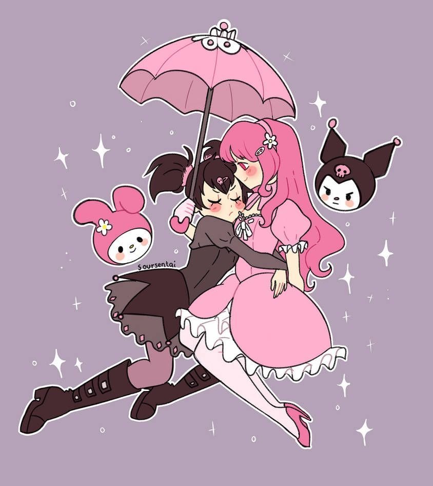 Хелло Китти Эстетика Kuromi