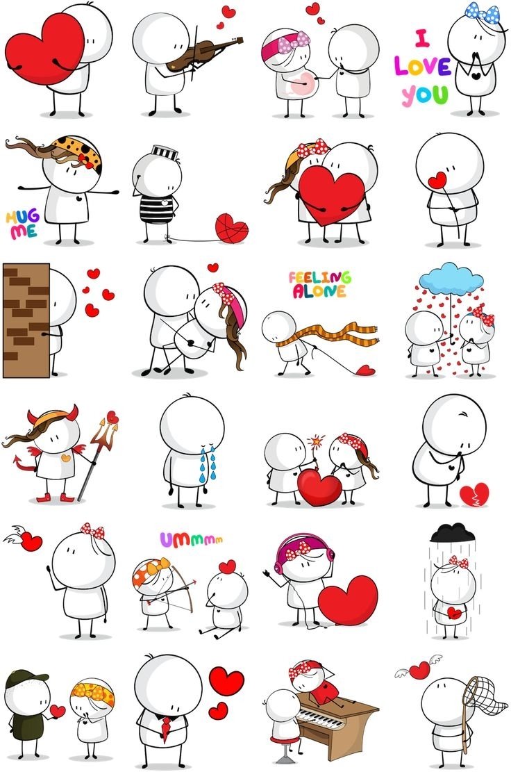 Человечек рисунок