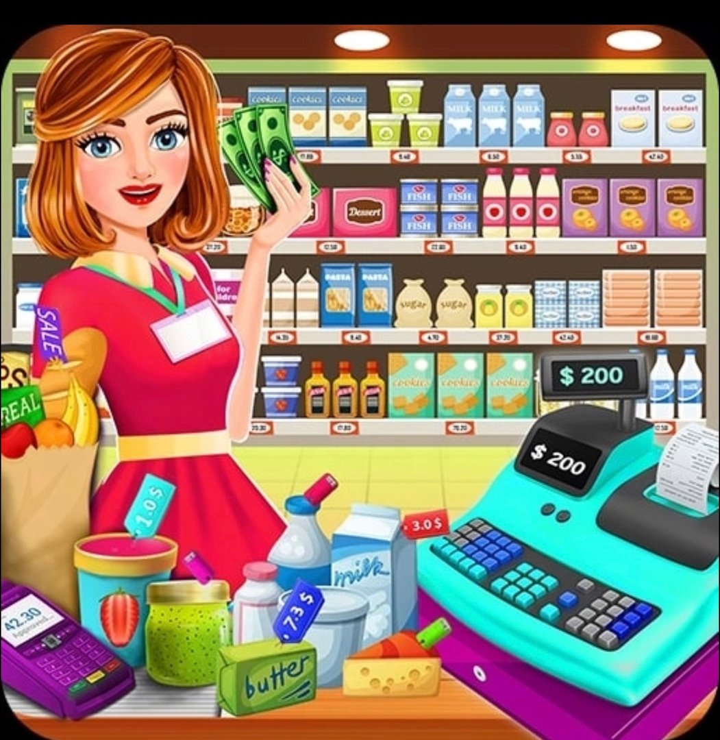 Кассир для дошкольников