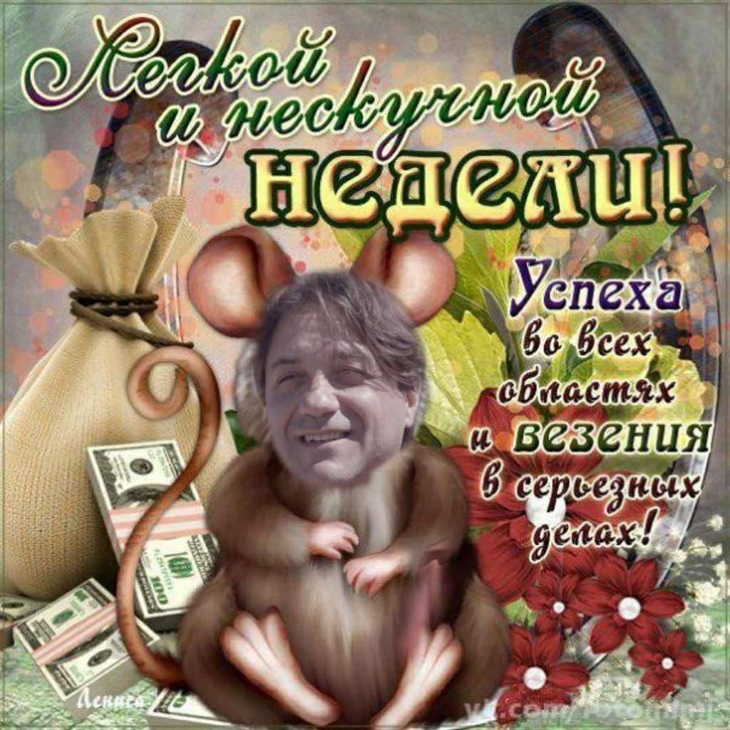 Поздравление с началом недели