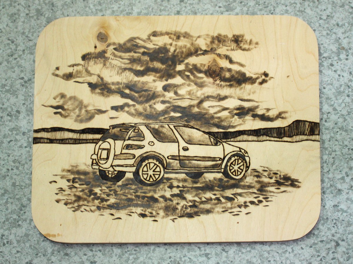 Выжигание по дереву и фанере