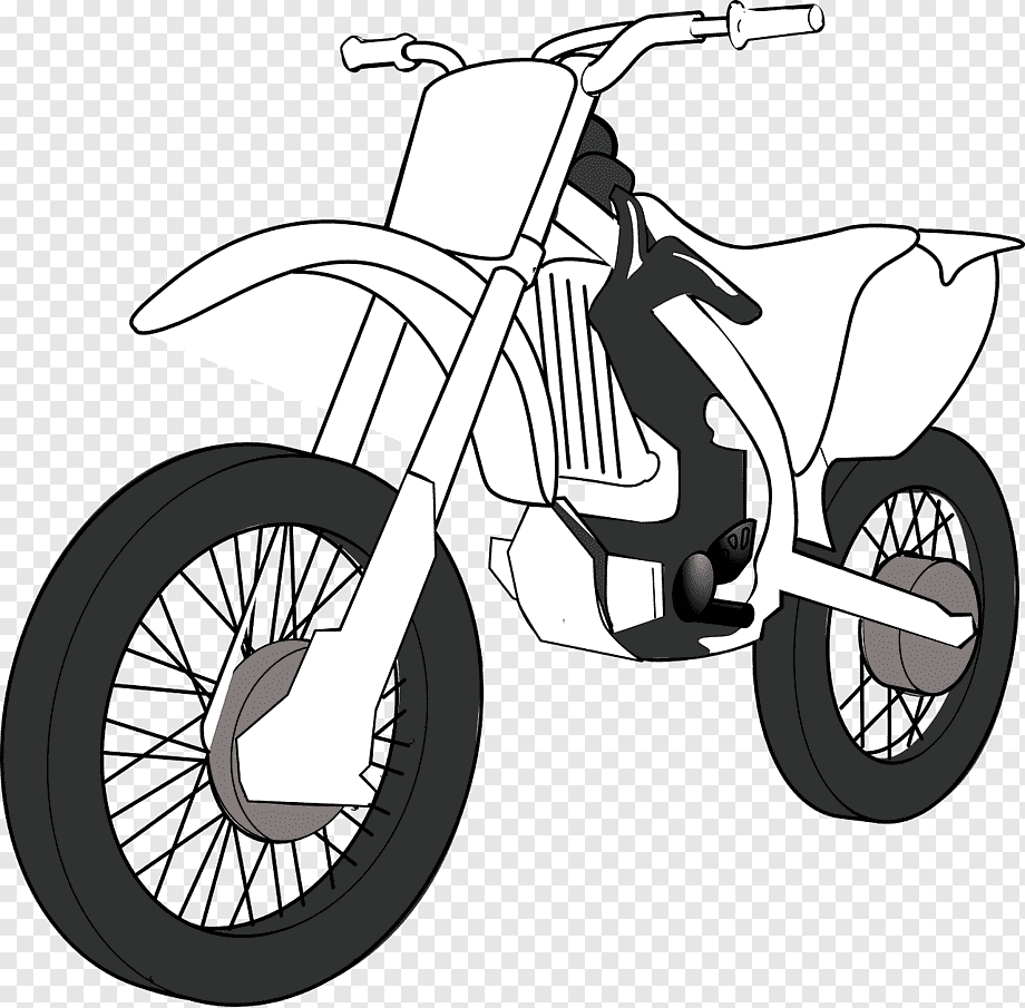 Мотоцикл мультяшный