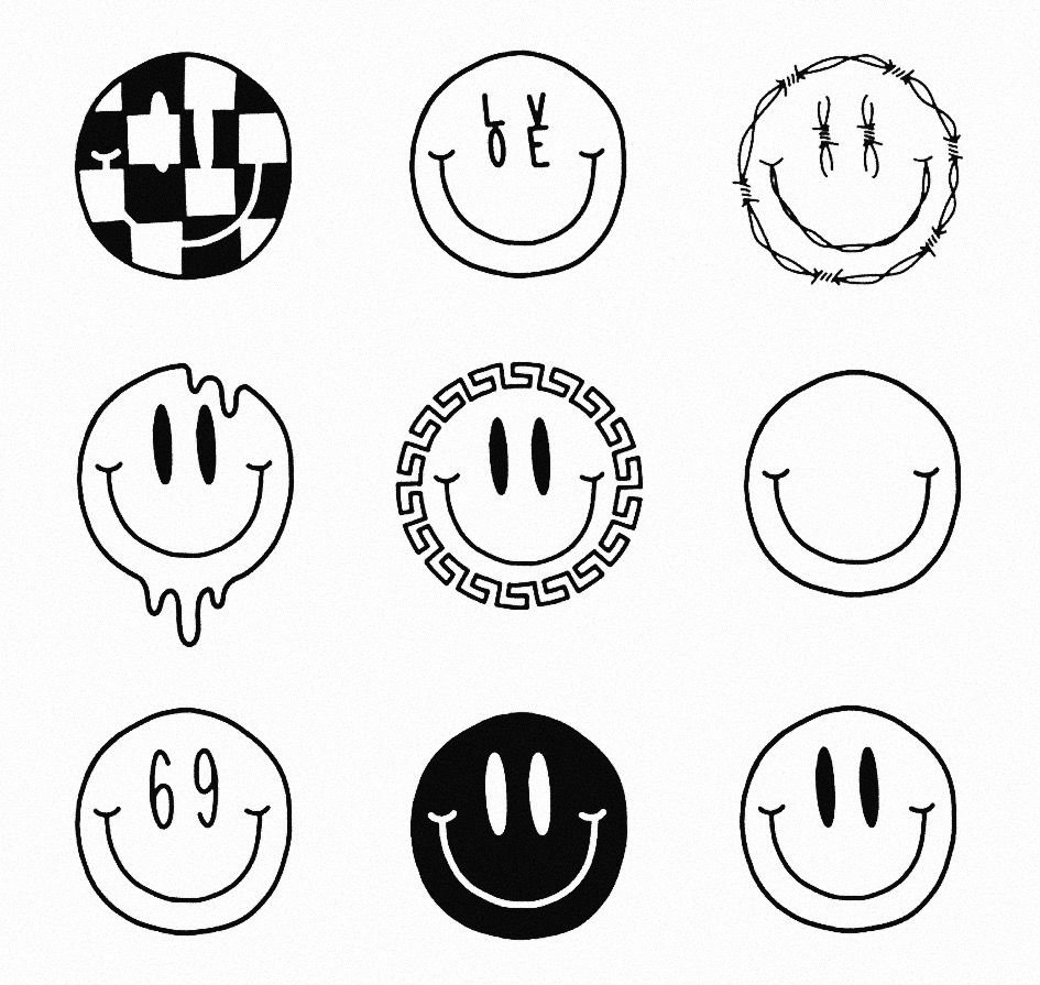 Смайлик эскиз