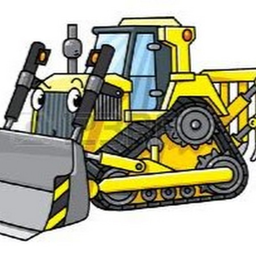 Веселый бульдозер