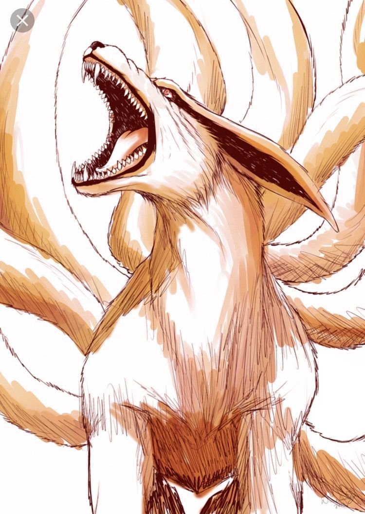 Наруто курама 5 хвостов